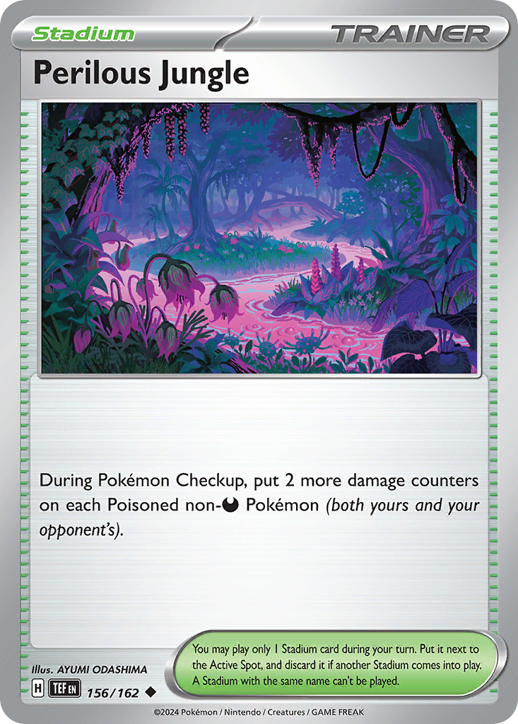 Temporal Forces Perilous Jungle #156/162